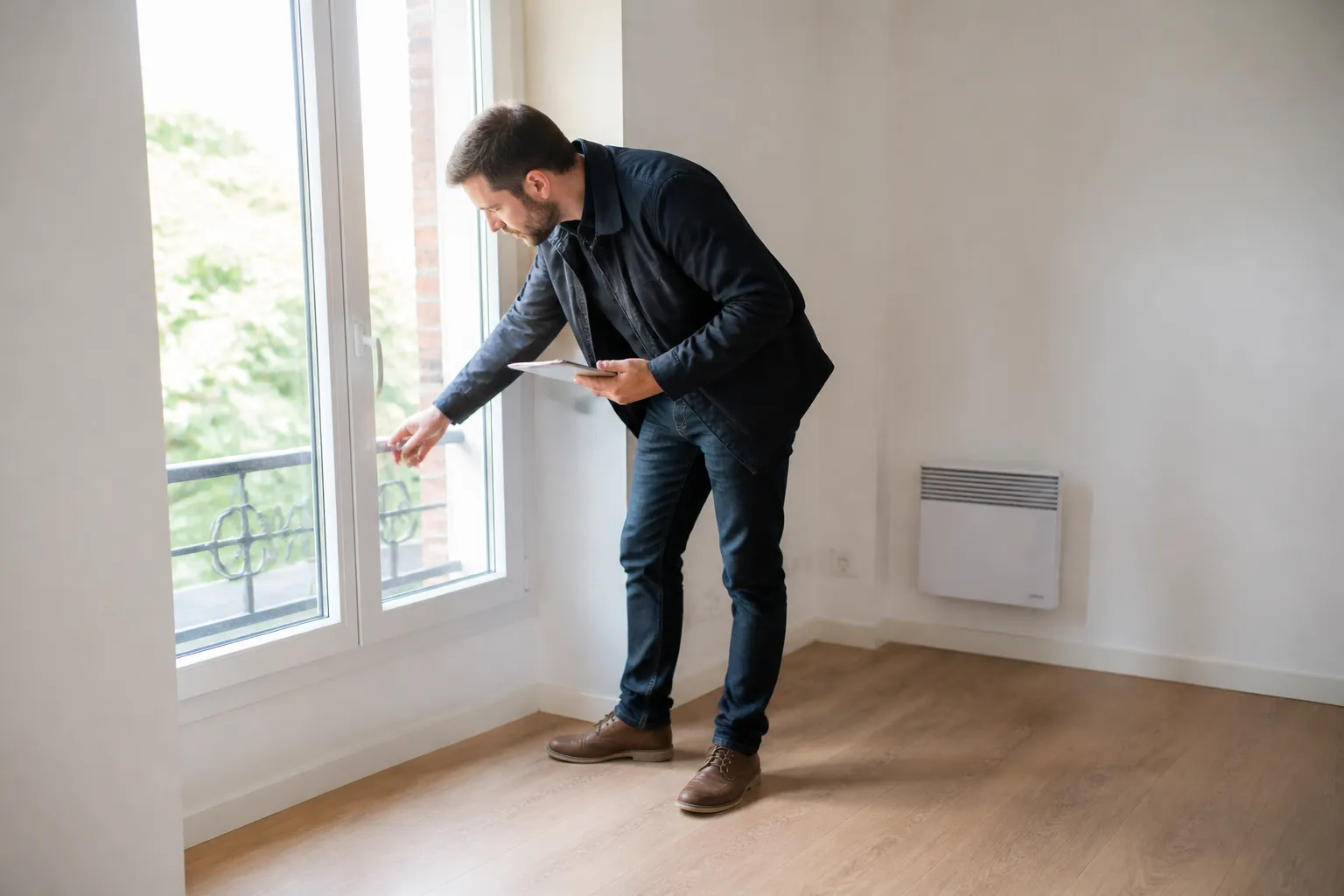 Logement locatif lumineux examiné par un expert