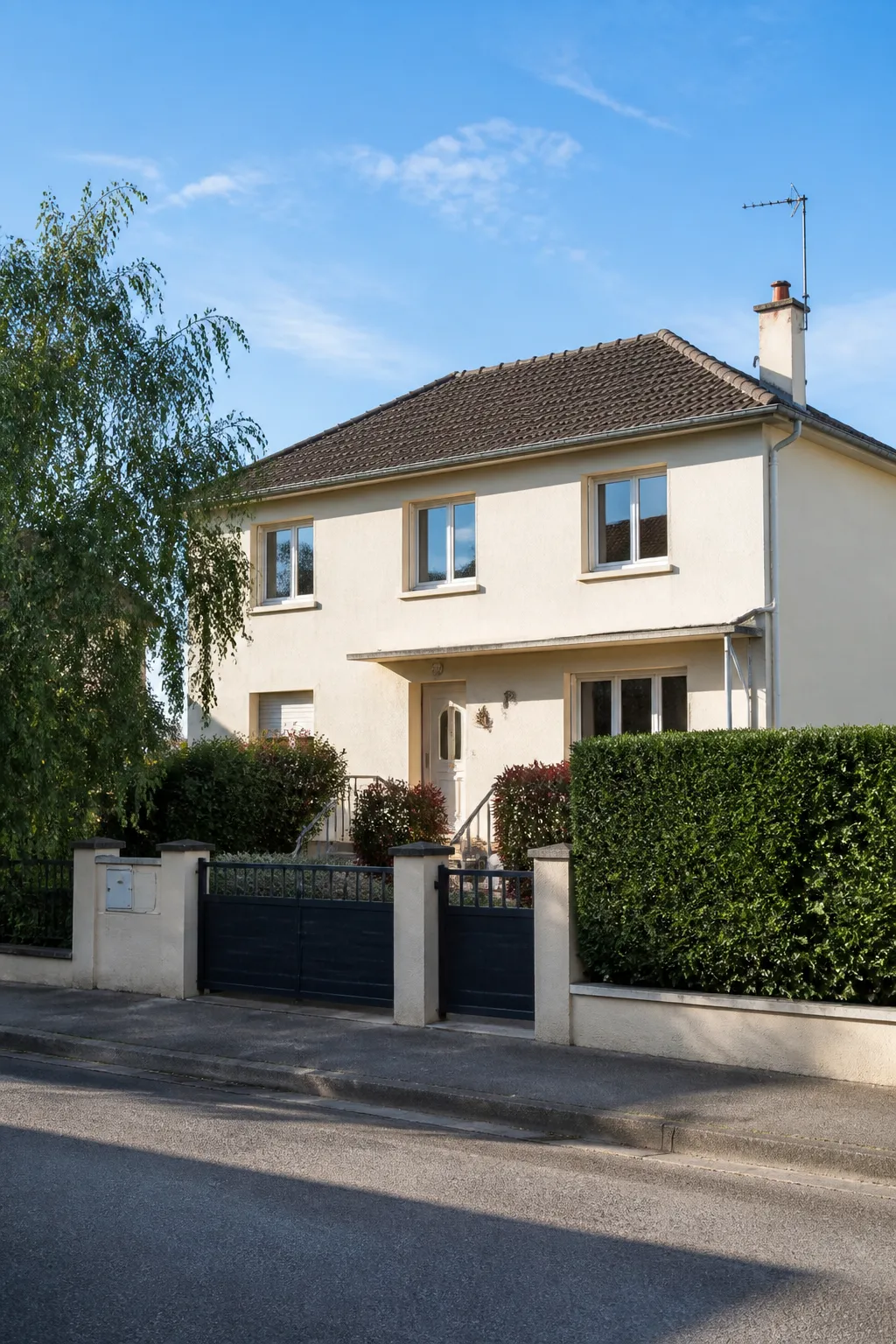 Maison familiale avec jardin dans une commune de la périphérie rémoise