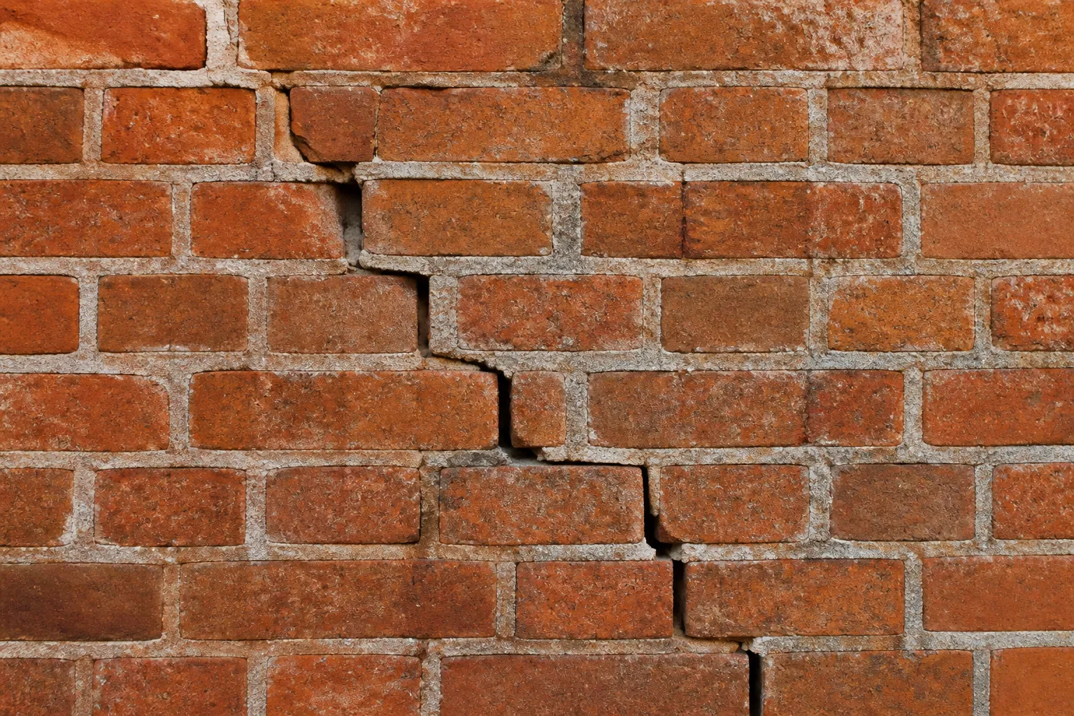 Joints de façade en brique observés de près