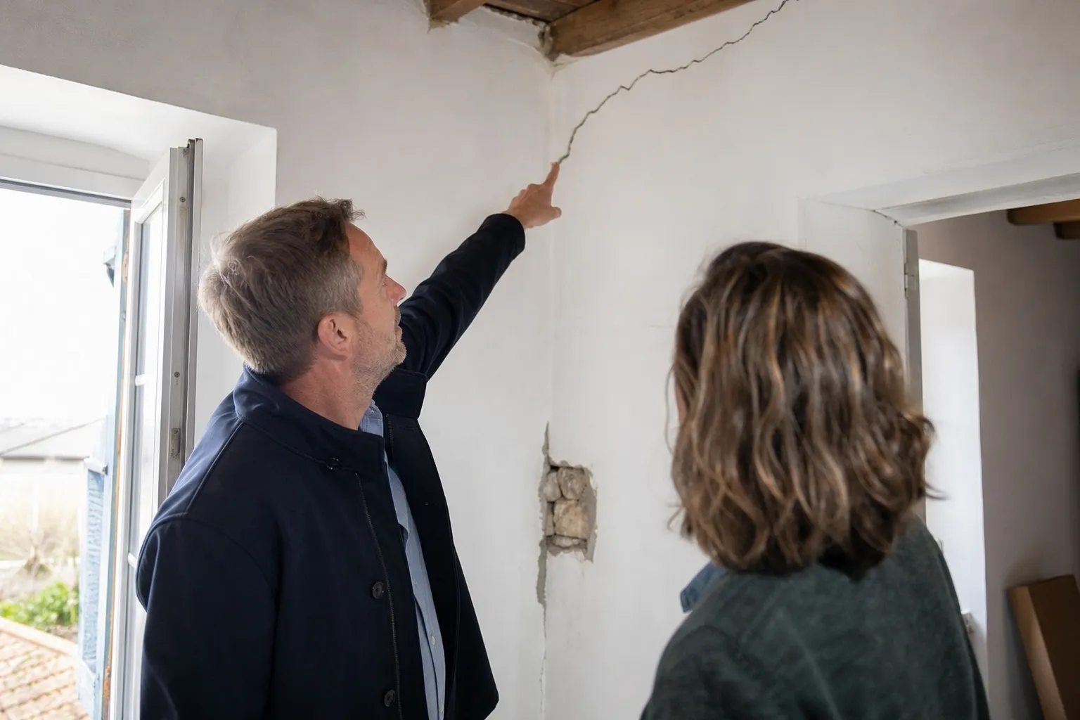 Les questions sur les fissures et la structure