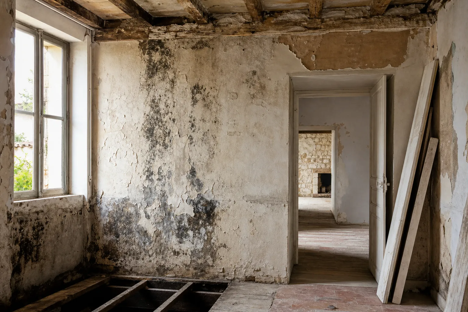 Traiter l’humidité avant d’isoler