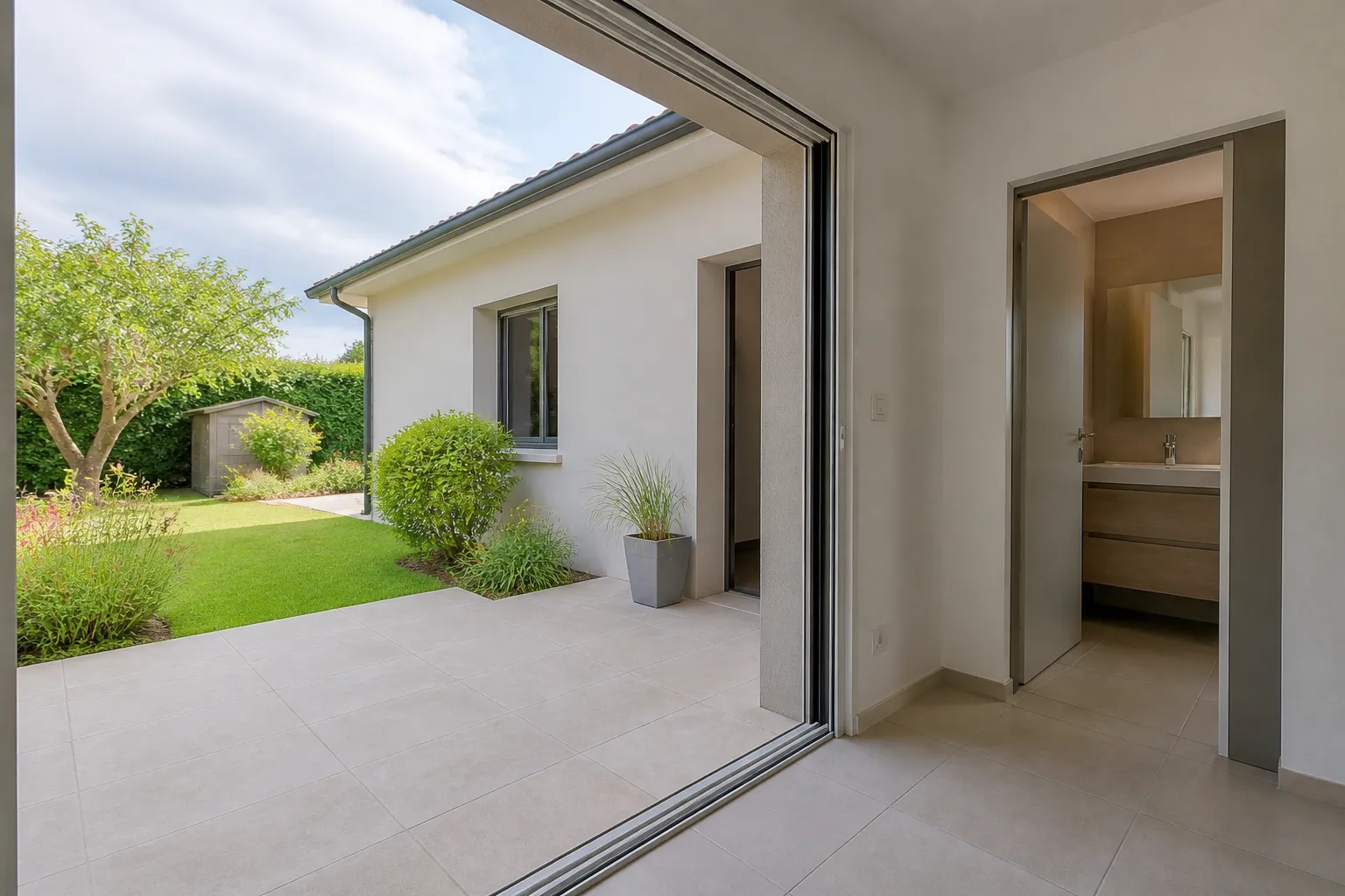 Une maison qui doit rester simple à entretenir